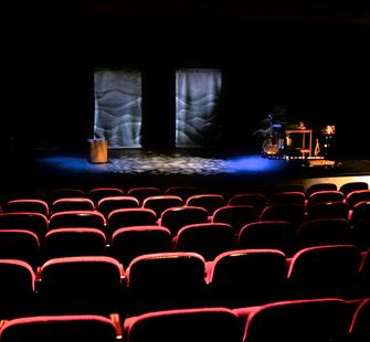 The intimate Carriage House Theatre